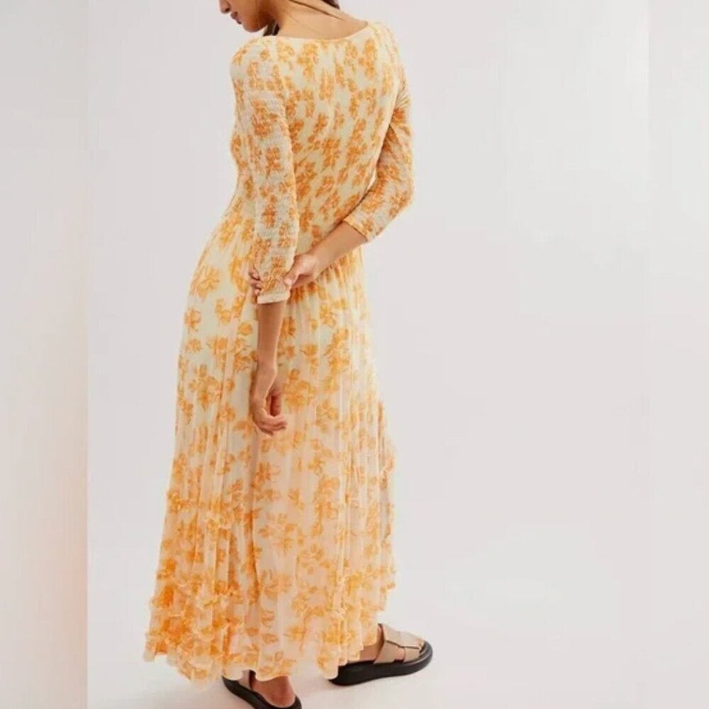 Free People It's Fate Midi Dress - Picture 2 of 7